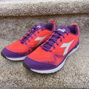 Diadora Flamingo 2 running shoes women’s size 8